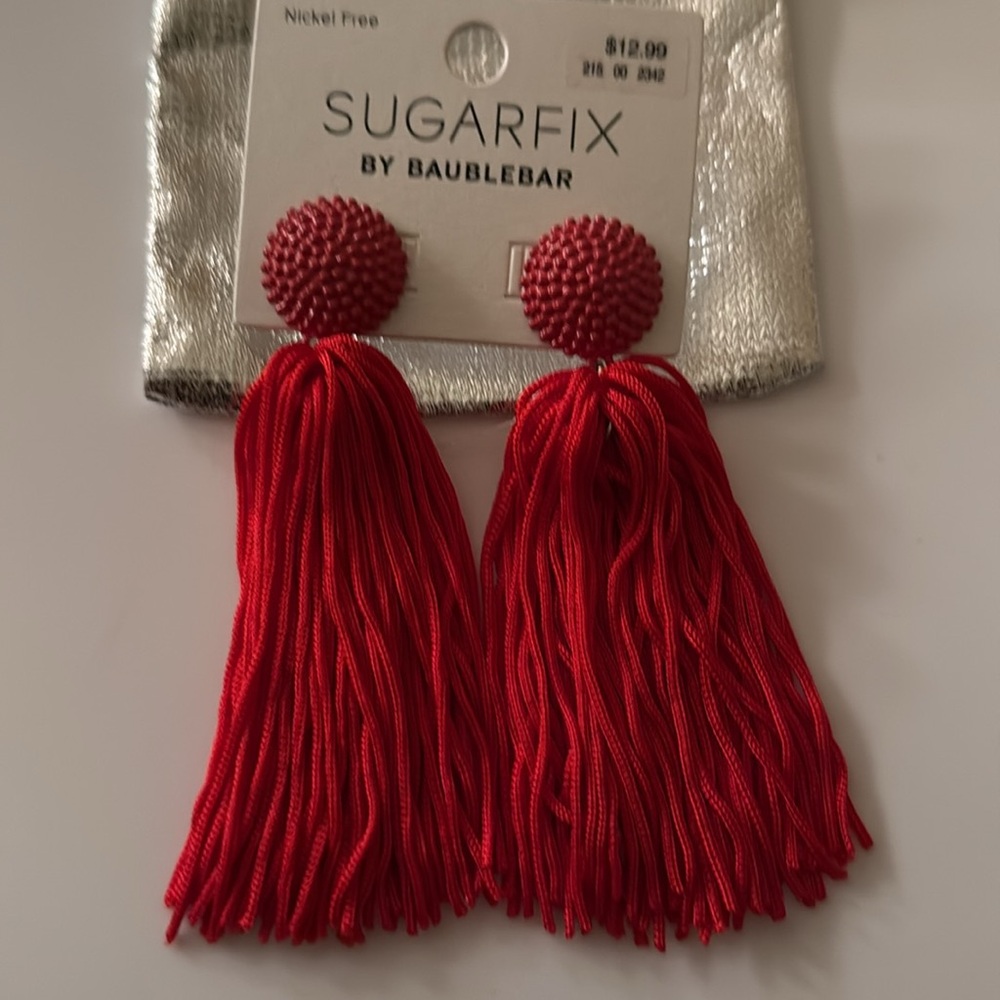 Sugarfix by Baublebar fringe earrings - Picture 2 of 2